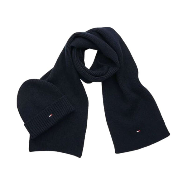 Tommy Hilfiger Jr hat + scarf AU0AU01651 Baseball sapka