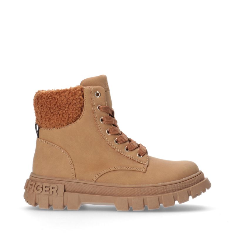 Tommy Hilfiger Lace-Up Bootie Cognac W T3A5-33053-1628582-582 Cipő