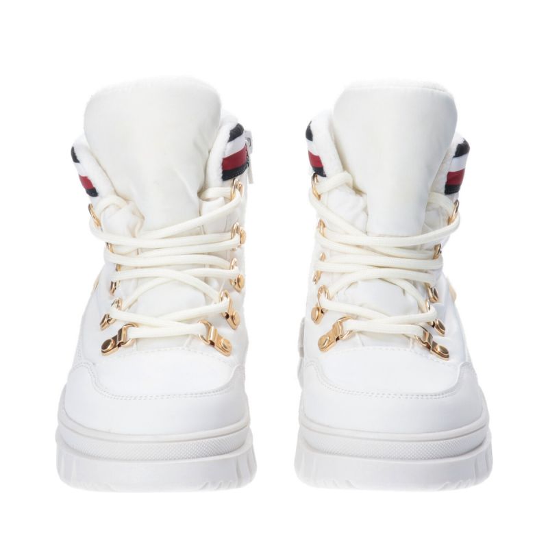 Tommy Hilfiger Lace-Up Bootie Ivory W T3A5-33062-1047101-101 Cipő