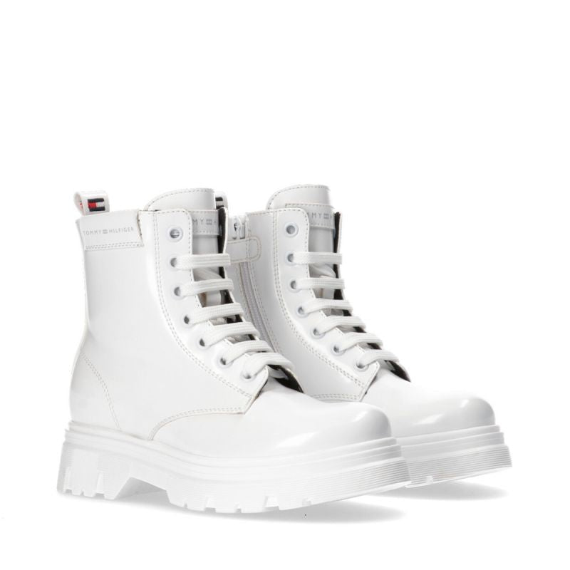 Tommy Hilfiger Lacu UP Bootie W T4A5-33039-1453100-100 shoes Cipő