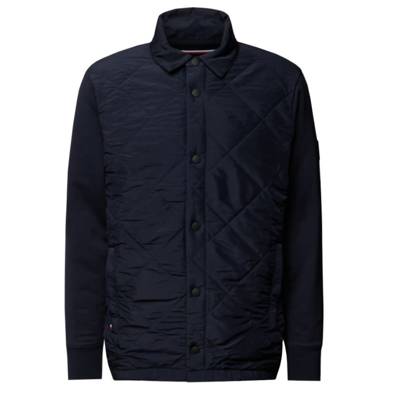 Tommy Hilfiger Mix Media Quilted Coach Jacket M MW0MW27894 Kabát