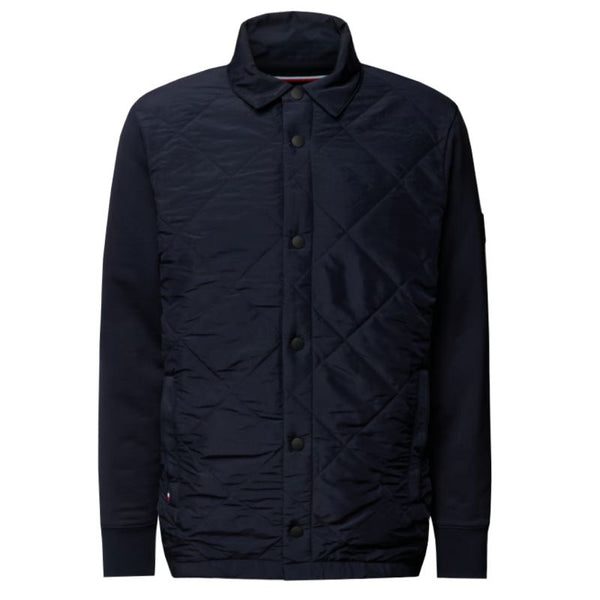 Tommy Hilfiger Mix Media Quilted Coach Jacket M MW0MW27894 Kabát