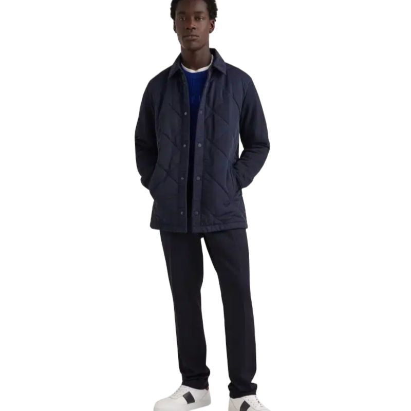 Tommy Hilfiger Mix Media Quilted Coach Jacket M MW0MW27894 Kabát