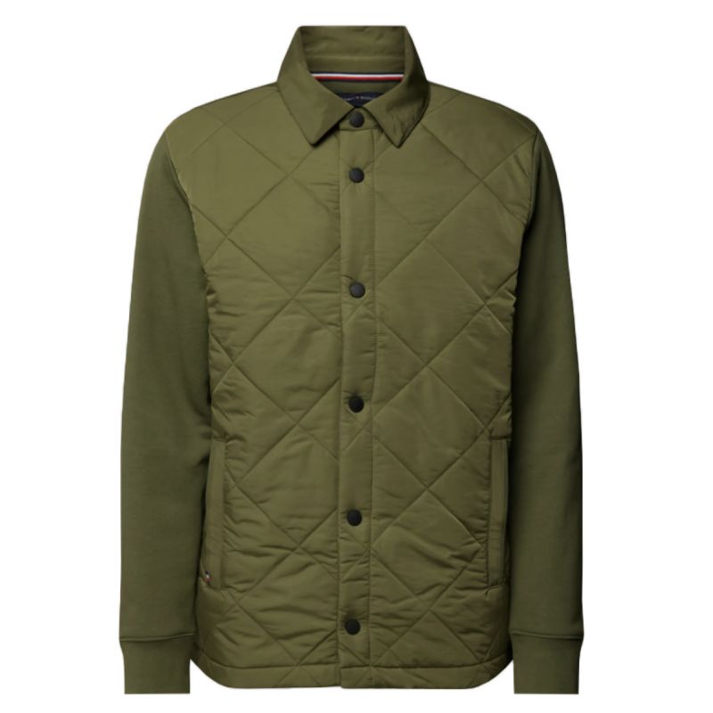 Tommy Hilfiger Mix Media Quilted Coach Jacket M MW0MW27894 Kabát
