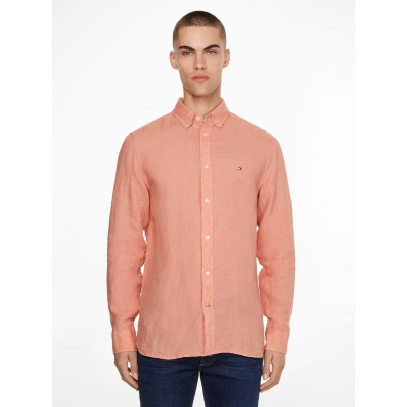 Tommy Hilfiger Pigment Dyed Linen shirt M MW0MW23147 Póló - Sportmania.hu
