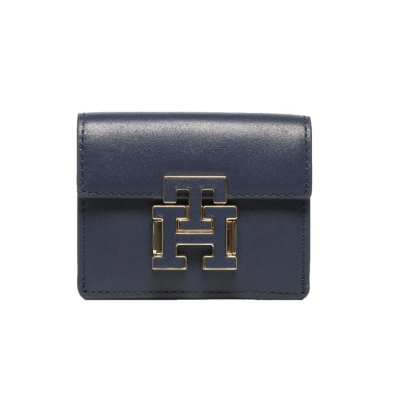 Tommy Hilfiger Push Lock Leather Wallet AW0AW14344 Kiegészítők