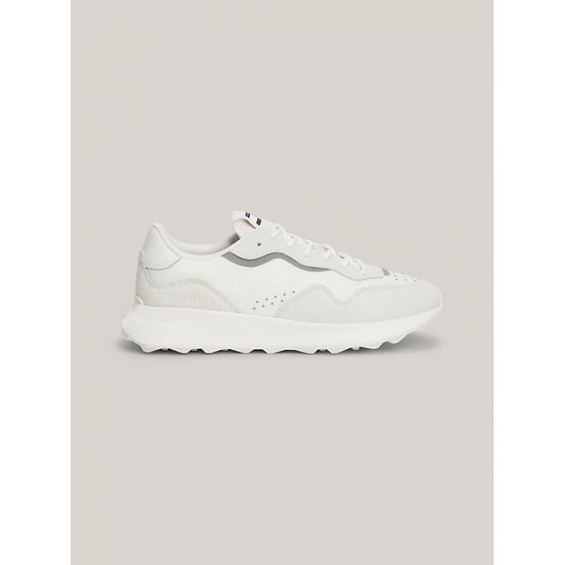 Tommy Hilfiger Runner Mix Meterial M EM0EM01381YBL Cipő - Sportmania.hu