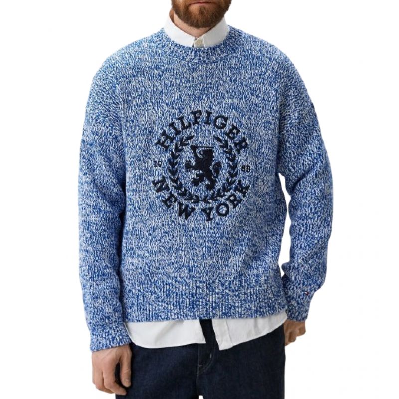 Tommy Hilfiger Slub Mouline M MW0MW33500 sweater Pulóver