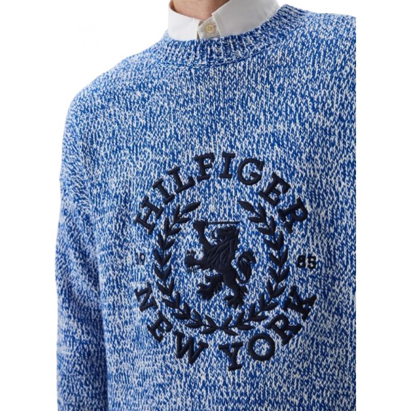 Tommy Hilfiger Slub Mouline M MW0MW33500 sweater Pulóver