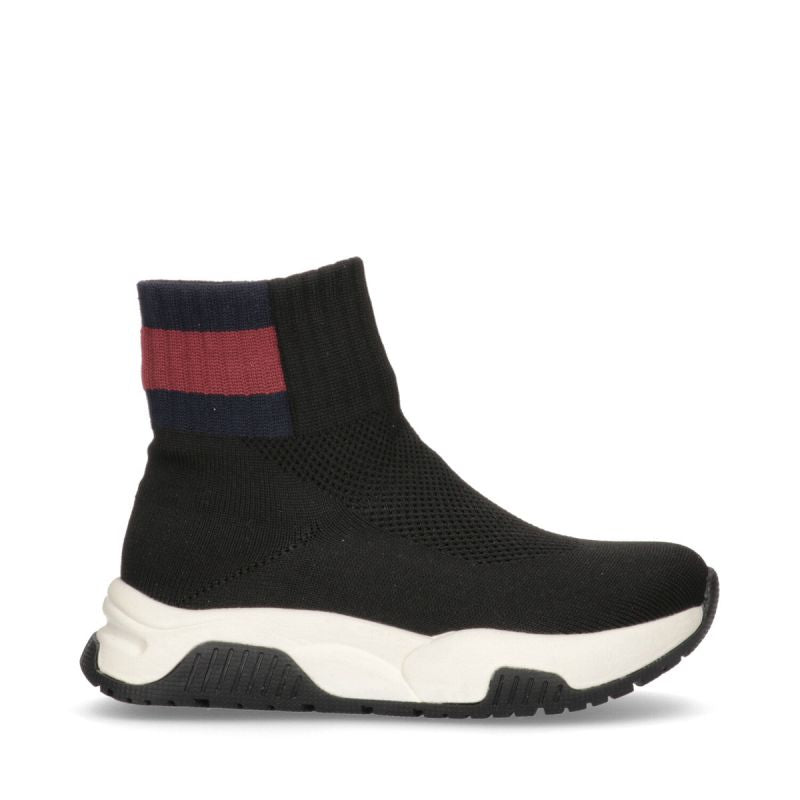 Tommy Hilfiger Sock Sneaker Black W shoes T3A9-33007-0702999-999 - Sportmania.hu