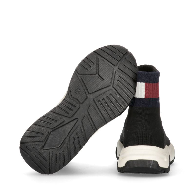 Tommy Hilfiger Sock Sneaker Black W shoes T3A9-33007-0702999-999 Cipő