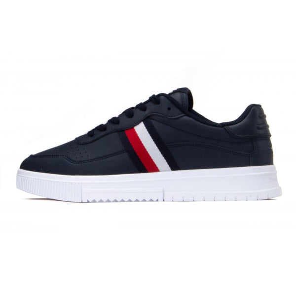 Tommy Hilfiger Supercup Leather Stripes M shoes FM0FM04824 DW5 Cipő