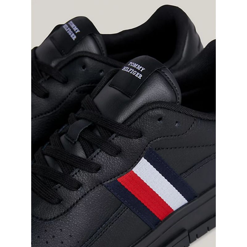 Tommy Hilfiger Supercup Leather Stripes M FM0FM048240GQ Cipő - Sportmania.hu