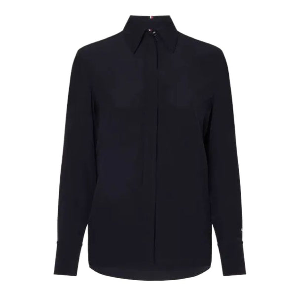 Tommy Hilfiger Viscose Crepe Blouse Ls W WW0WW32274 Ruházat