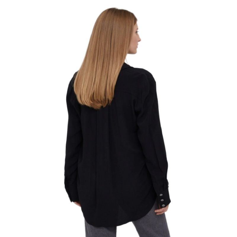 Tommy Hilfiger Viscose Crepe Blouse Ls W WW0WW32274 Ruházat