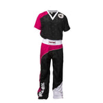 TOP TEN "BOW" kickboxing outfit black and pink XL (190 cm) rózsaszín