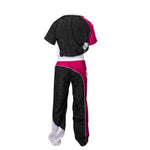 TOP TEN "BOW" kickboxing outfit black and pink XL (190 cm) rózsaszín