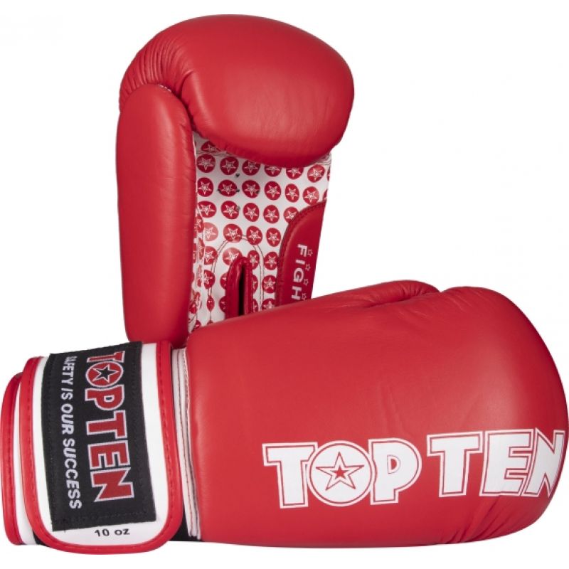 TOP TEN "FIGHT" RTT-2 10 oz (WAKO APPROVED) boxkesztyű