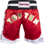 TOP TEN kick light shorts (WAKO APPROVED) czerwony+m rövidnadrág