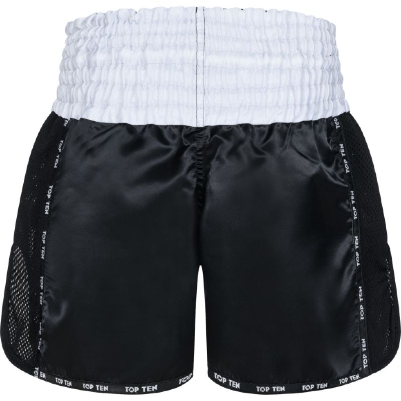 TOP TEN KicksOff Kickboxing Shorts (WAKO APPROVED) czerwony+m rövidnadrág