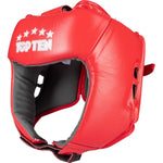 TOP TEN KTT-COMPETITION tournament boxing helmet (WORLD BOXING APPROVED) czerwony+l védőfelszerelés