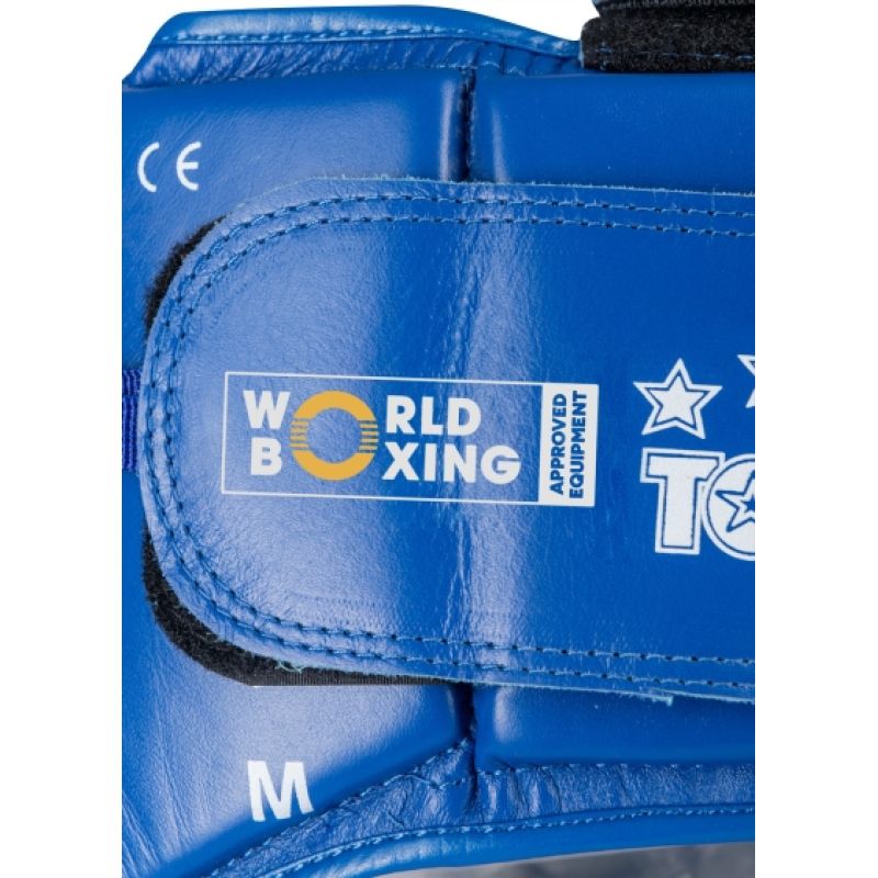 TOP TEN KTT-COMPETITION tournament boxing helmet (WORLD BOXING APPROVED) czerwony+l védőfelszerelés