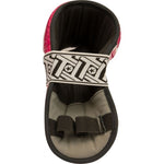 TOP TEN OSTT-PU "SUPERLIGHT PRISM" Foot Protectors (WAKO APPROVED) czerwony+m védőfelszerelés