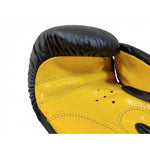 TOP TEN (W) FIGHT RTT-2 10 oz Black and sárga boxkesztyű