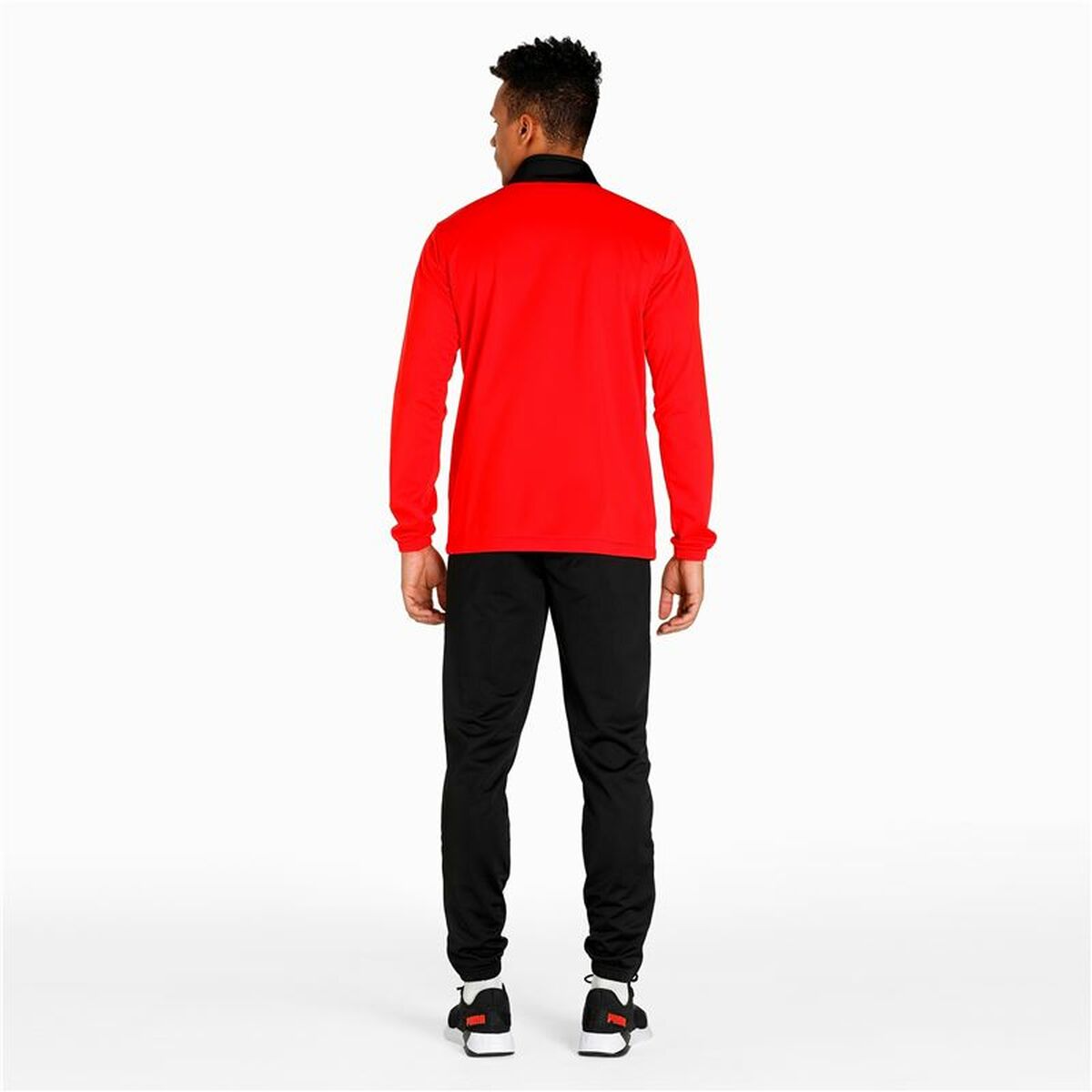 Tracksuit for Adults Puma Individualrise Track Black/Red - Sportmania.hu