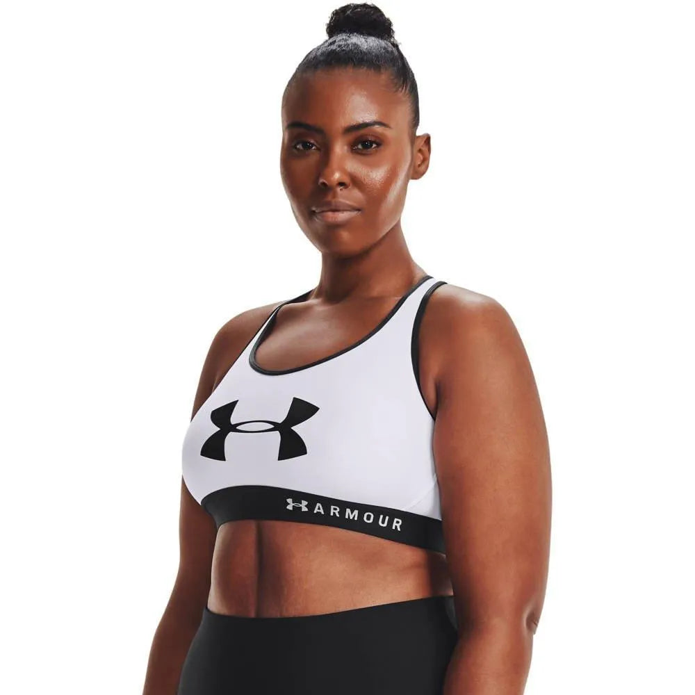 Under Armour Armour Mid Keyhole Graphic Női Sportmelltartó 1344333-100