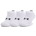 Under Armour Core No Show 3 darabos szett, fehér Zokni 1363241-100