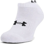Under Armour Core No Show 3 darabos szett, fehér Zokni 1363241-100