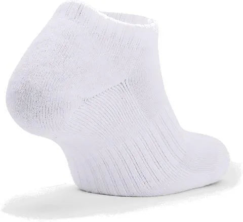 Under Armour Core No Show 3 darabos szett, fehér Zokni 1363241-100