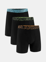 Under Armour Férfi boxer Ua Performance Tech - Solid 6in - 3pk alsónemű