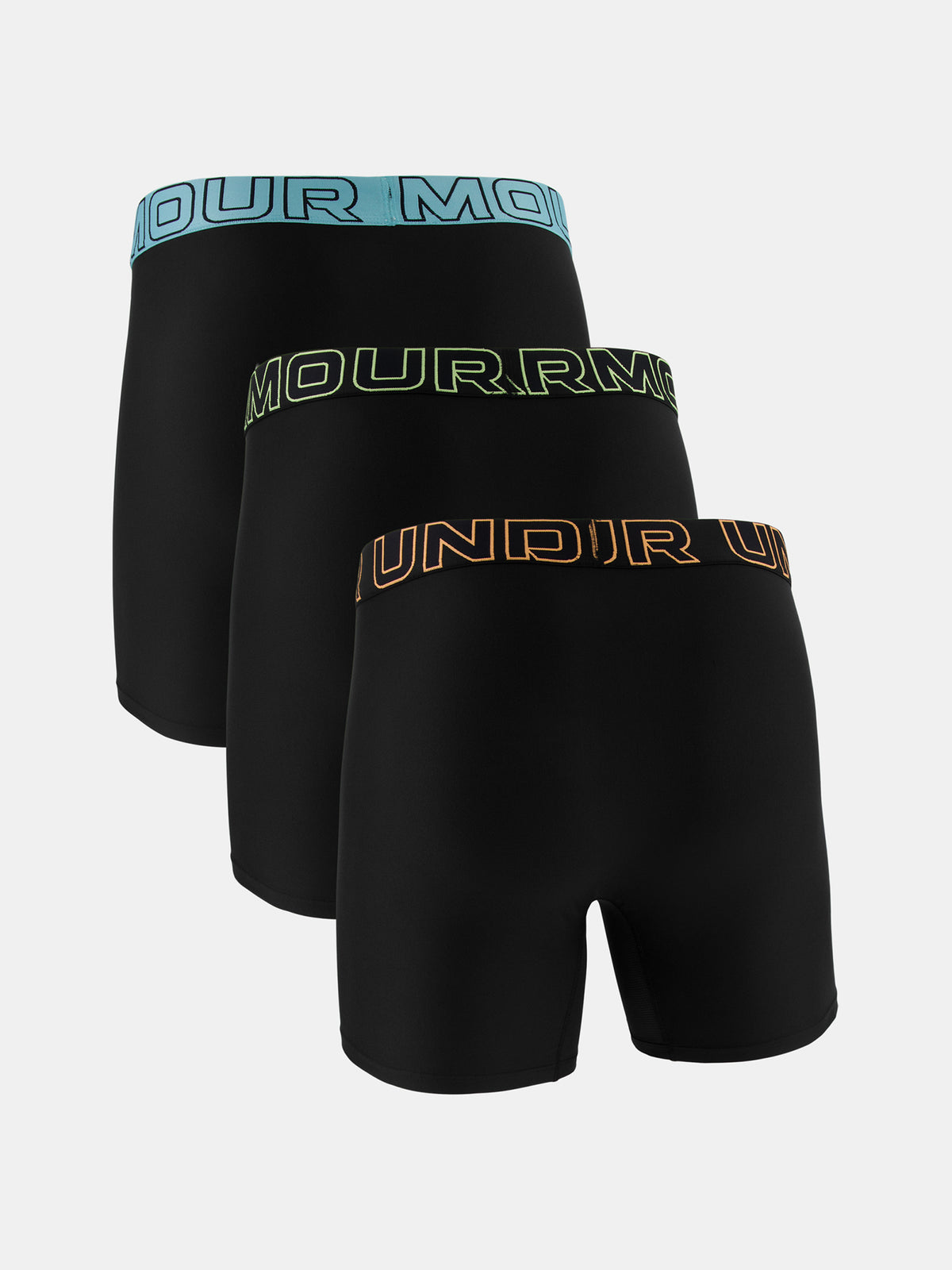 Under Armour Férfi boxer Ua Performance Tech - Solid 6in - 3pk alsónemű