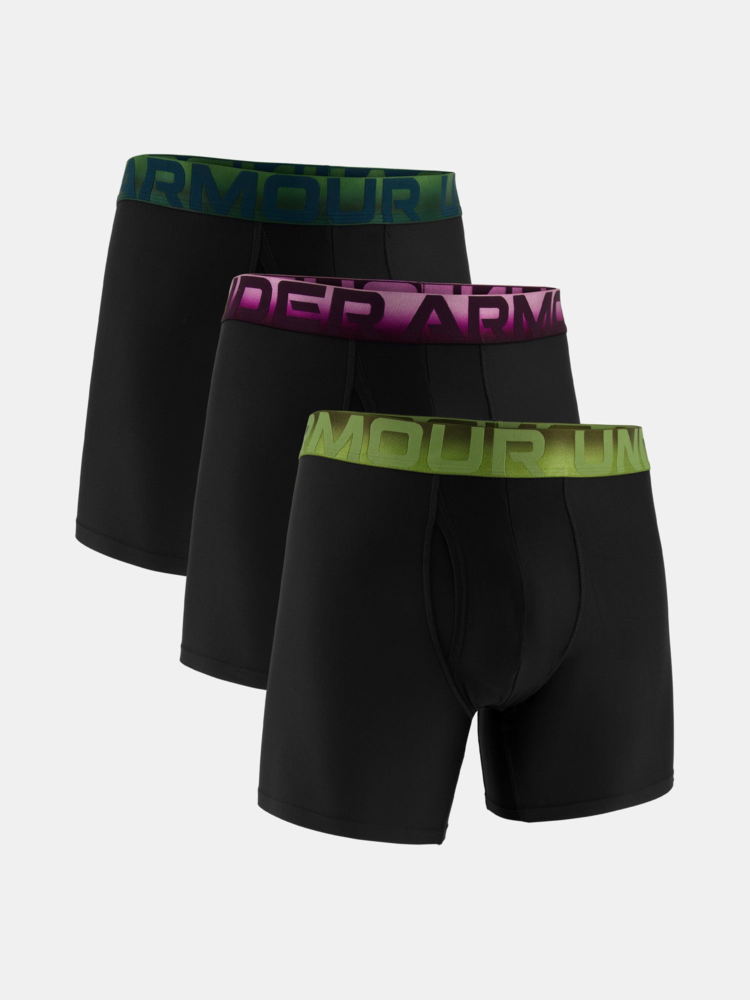 Under Armour Férfi boxeralsó UA Performance Tech - Ombre Wb 6 - fekete alsónemű