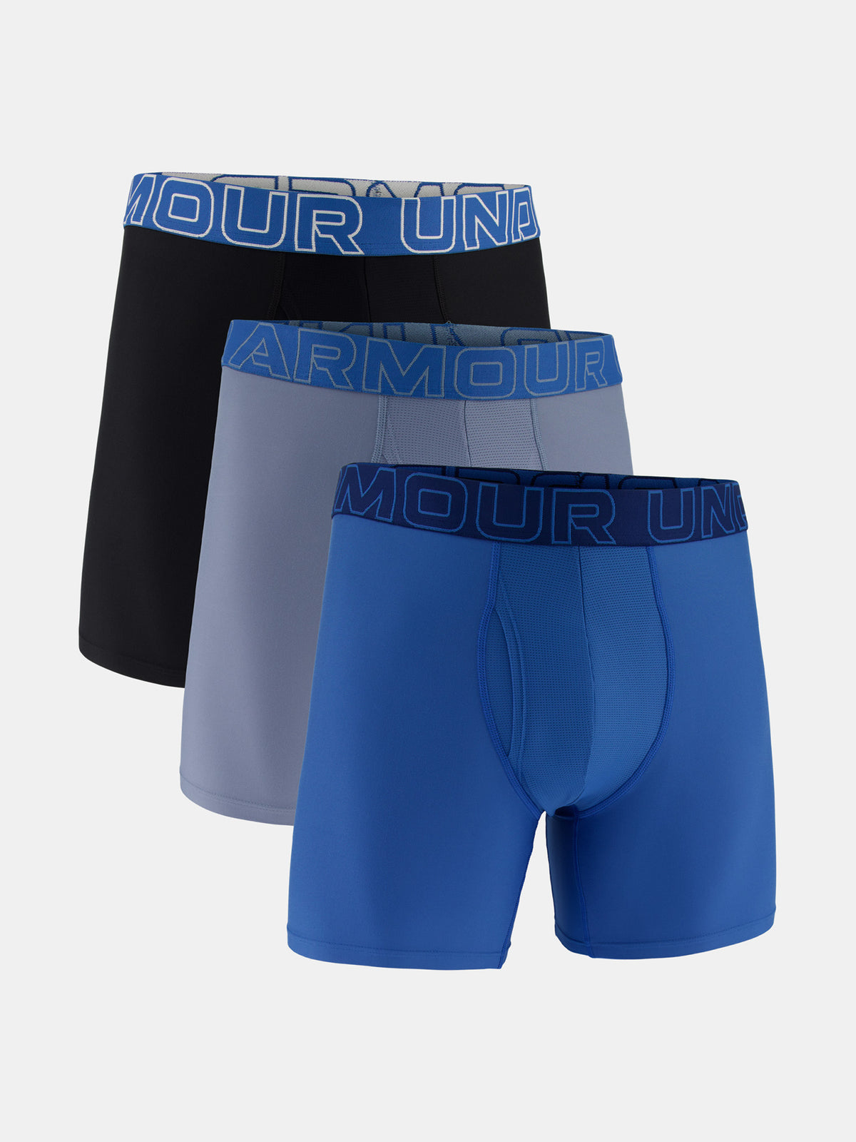 Under Armour Férfi boxeralsó UA Performance Tech - Solid 6 - 3pk kiegészítő