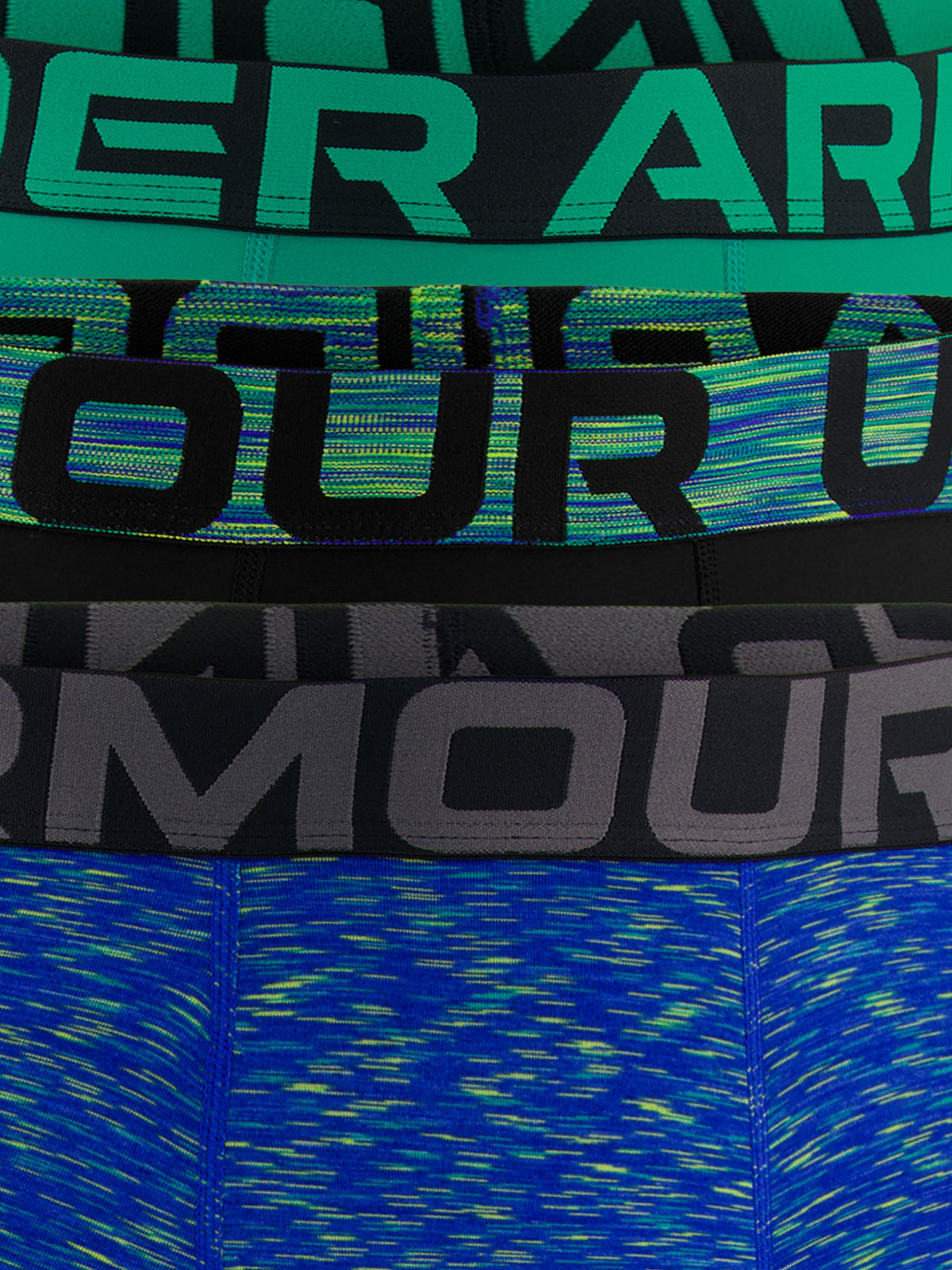 Under Armour Férfi boxeralsó UA Performance Tech - Space Dye 6 - fehérnemű
