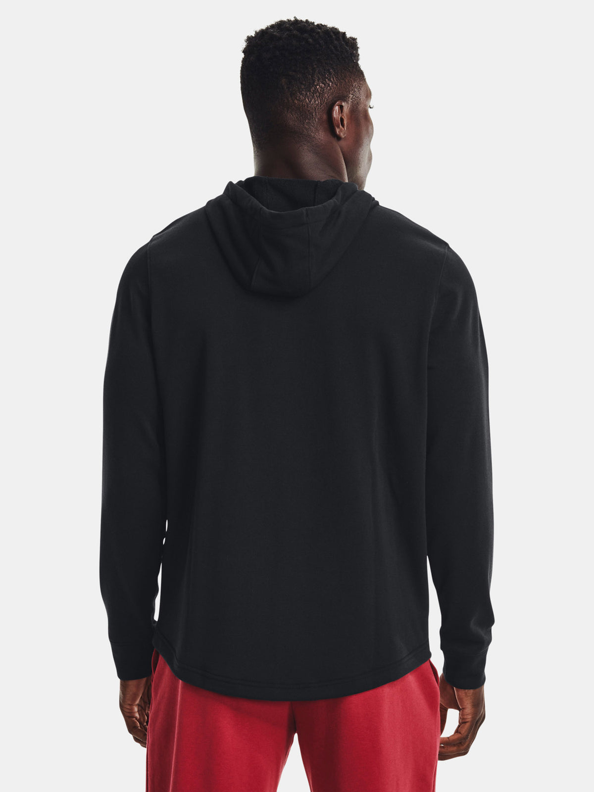 Under Armour Férfi kapucnival UA RIVAL TERRY LC HD fekete Pulóver