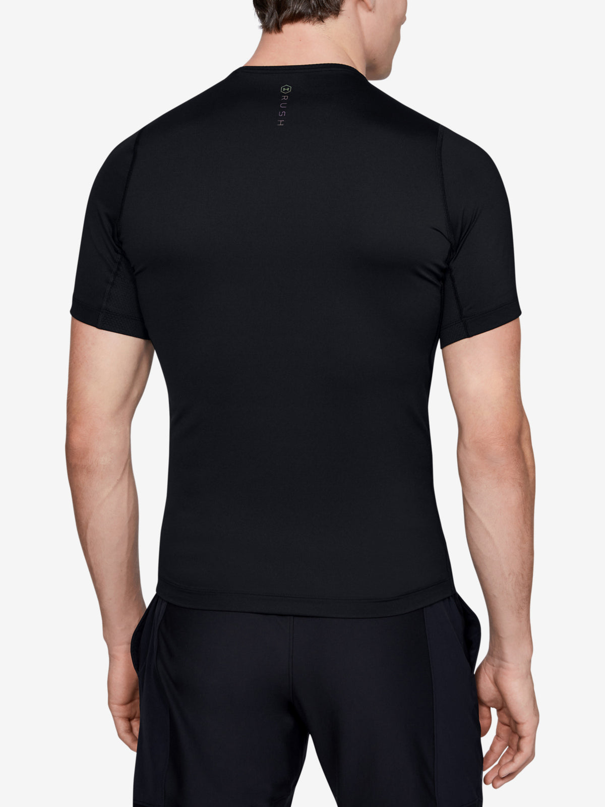 Under Armour Férfi kompressziós Rush HG Compression SS póló, fekete