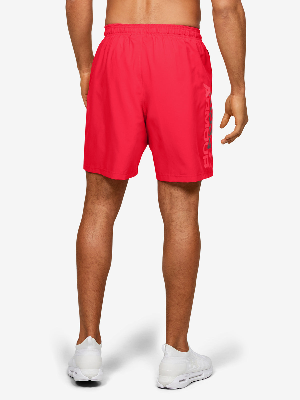 Under Armour Férfi rövidnadrág Woven Graphic Wordmark nadrág, piros