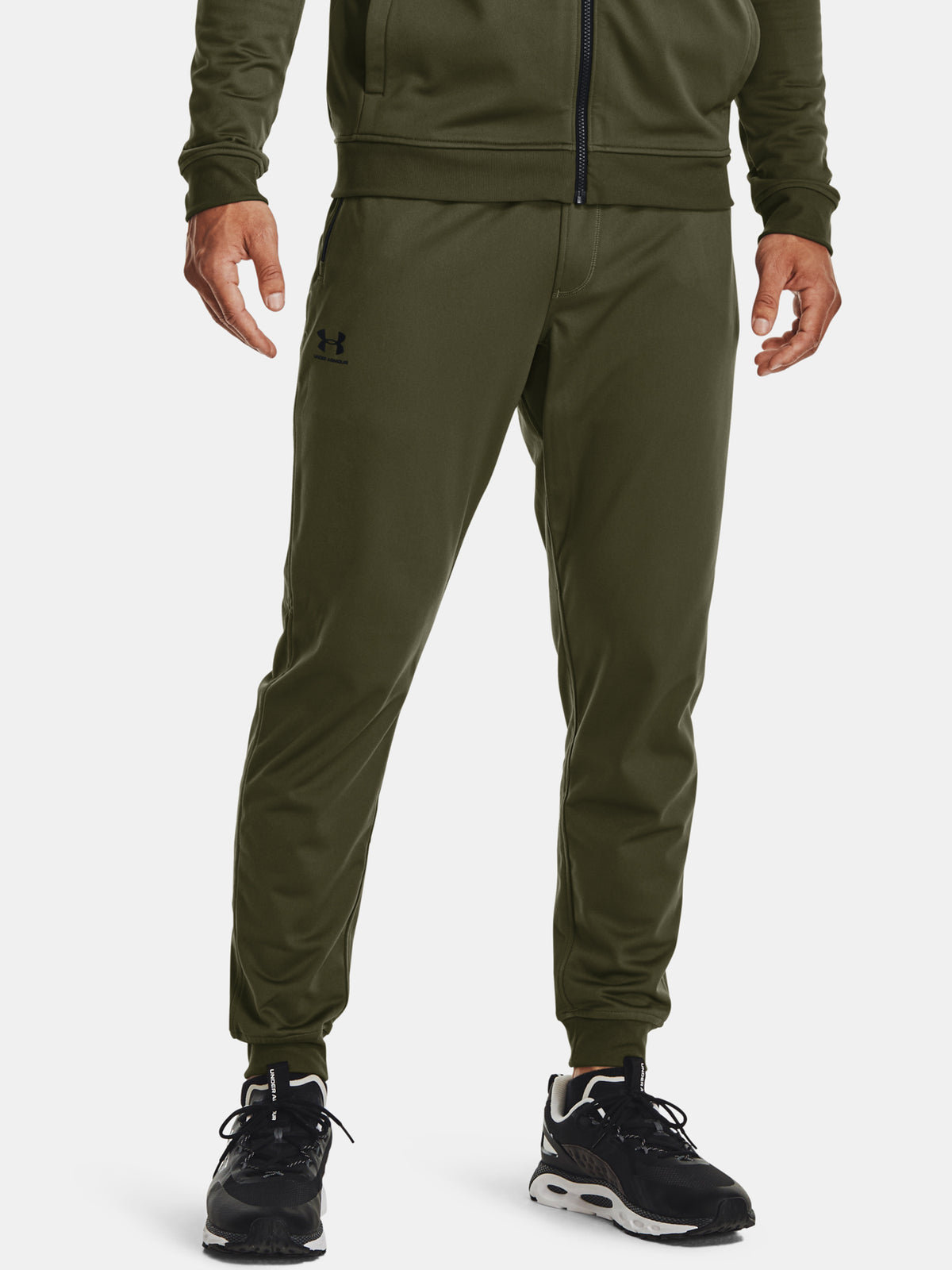 Under Armour Férfi SPORTSTYLE TRICOT JOGGER zöld nadrág