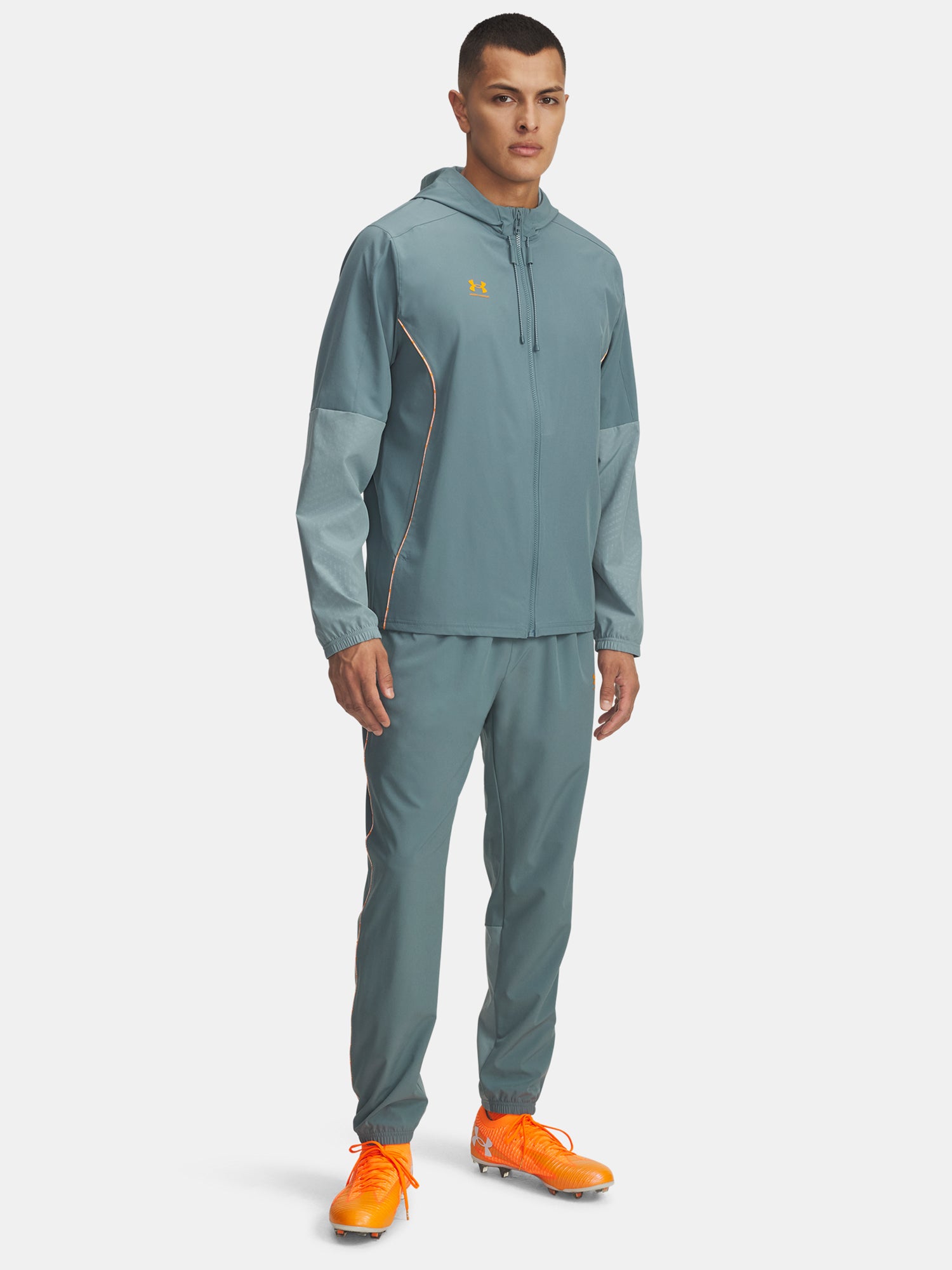 Under Armour Férfi szett UA Challenger Pro Trcksuit-BLU melegítő, zöld