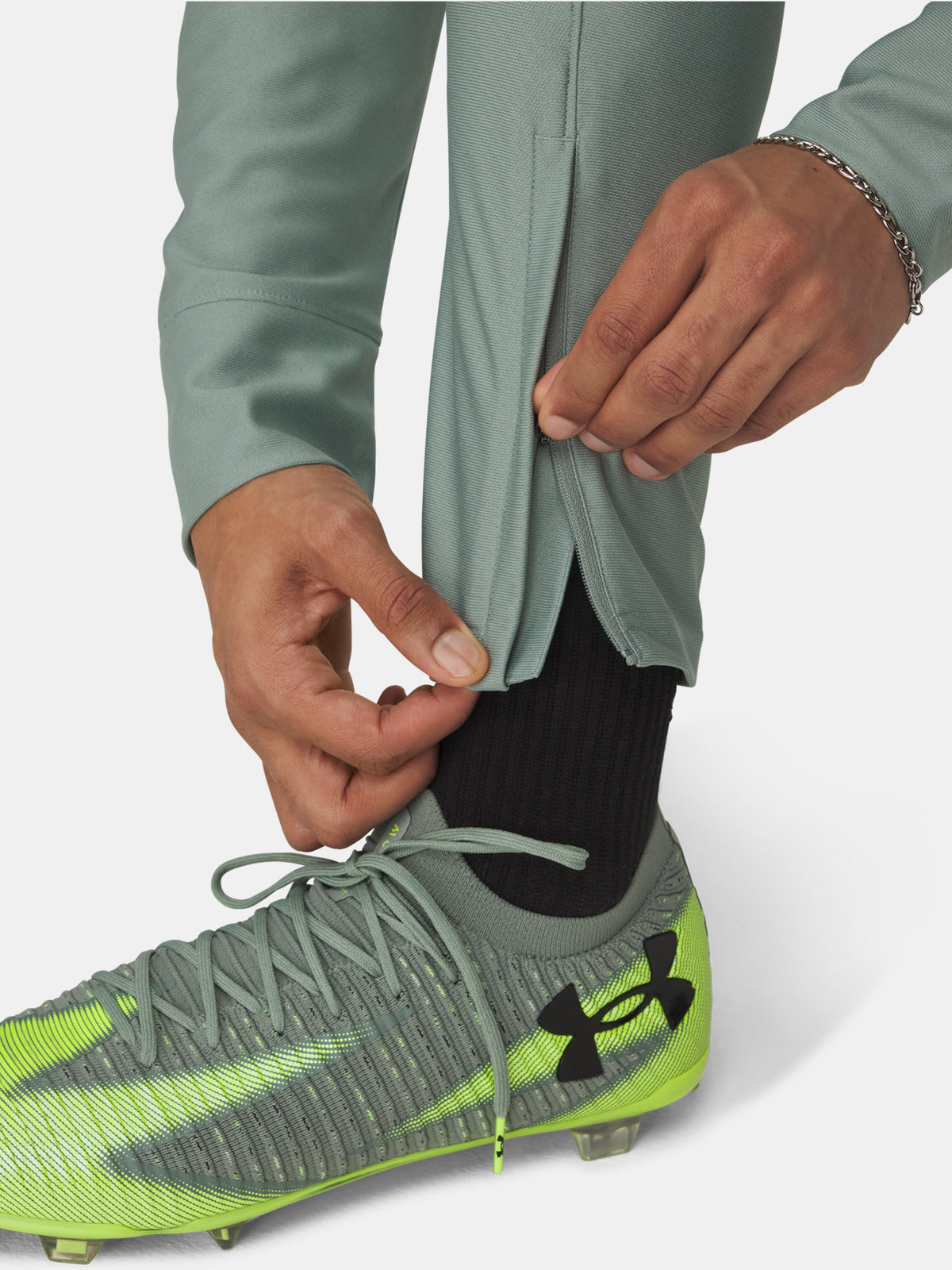Férfi szett Under Armour UA M\'s Ch. Tracksuit zöld melegítő