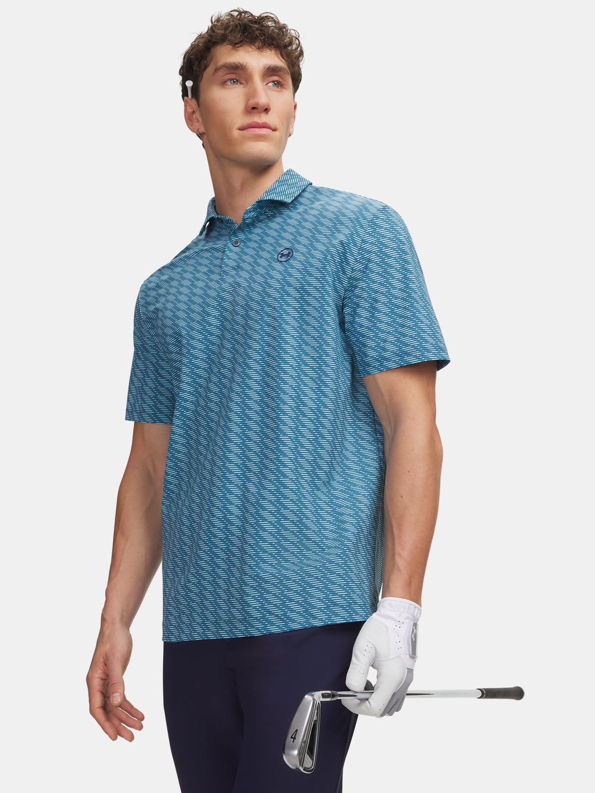 Under Armour Férfi UA Drive Chill Printed póló kék póló