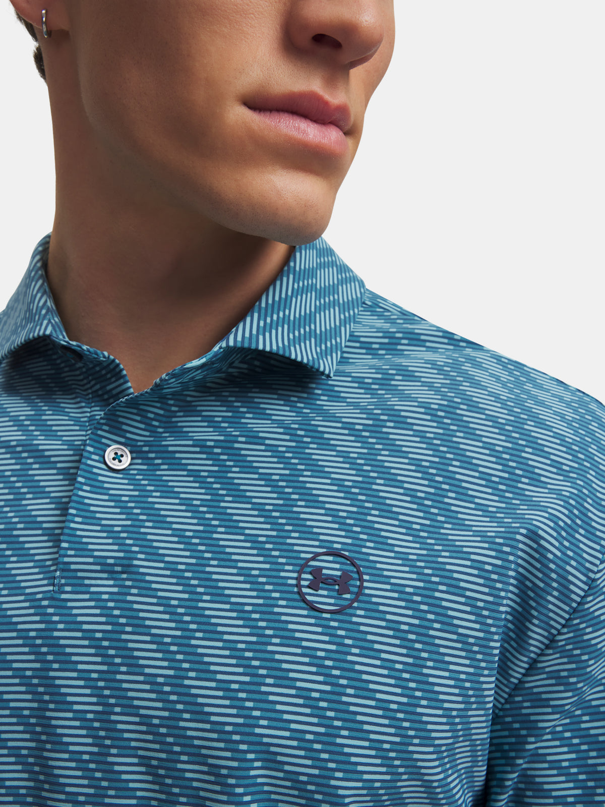 Under Armour Férfi UA Drive Chill Printed póló kék póló
