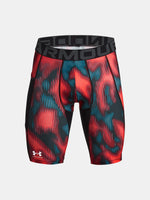 Under Armour Férfi UA HG Prtd Long rövidnadrág nadrág, piros