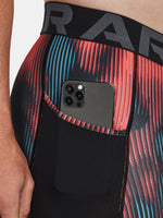 Under Armour Férfi UA HG Prtd Long rövidnadrág nadrág, piros