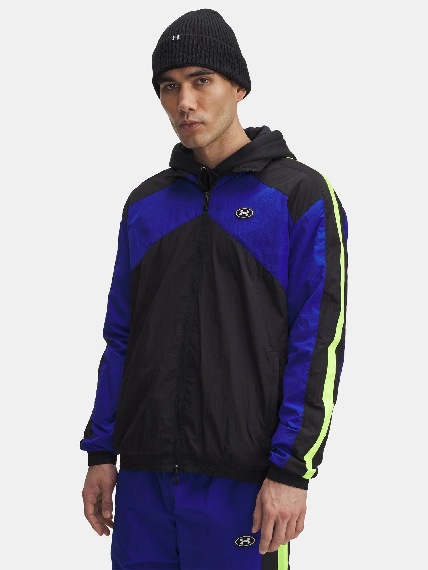 Under Armour Férfi UA Icon Wvn Track Jkt-BLK dzseki