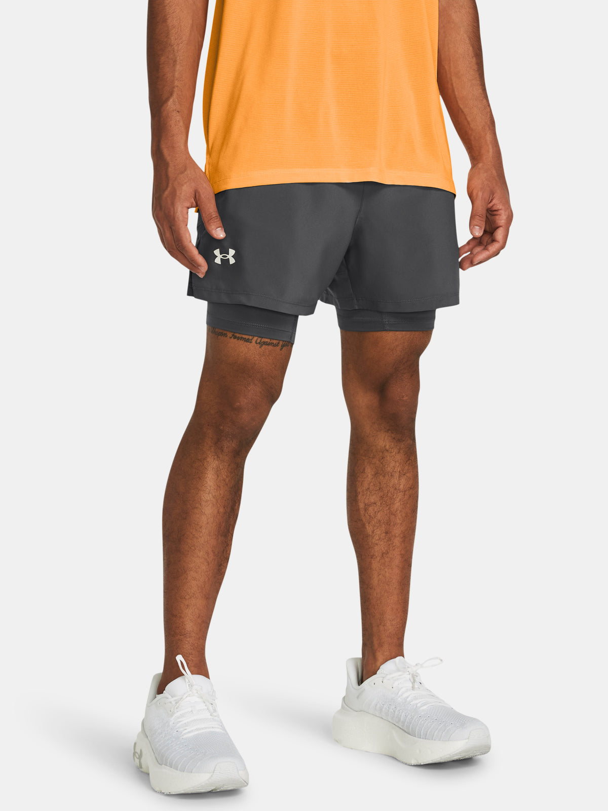 Under Armour Férfi UA LAUNCH 5\'\' 2-IN-1 SHORTS Short